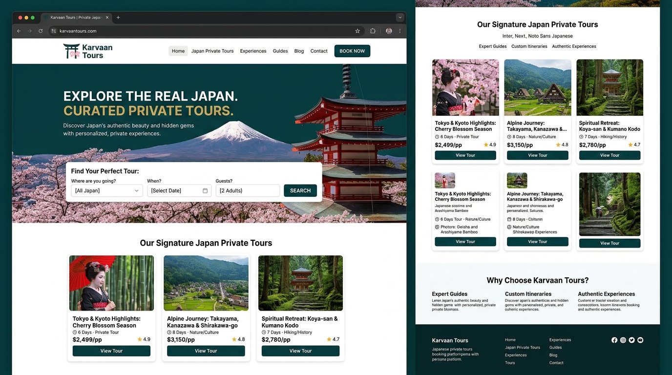 Karvaan Tours - Travel & Tourism Platform Web Application
